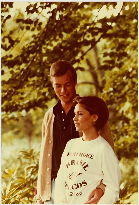 O Grão-Duque Henri do Luxemburgo e Maria Teresa Mestre Bastista, antes do casamento. 1979-Genebra