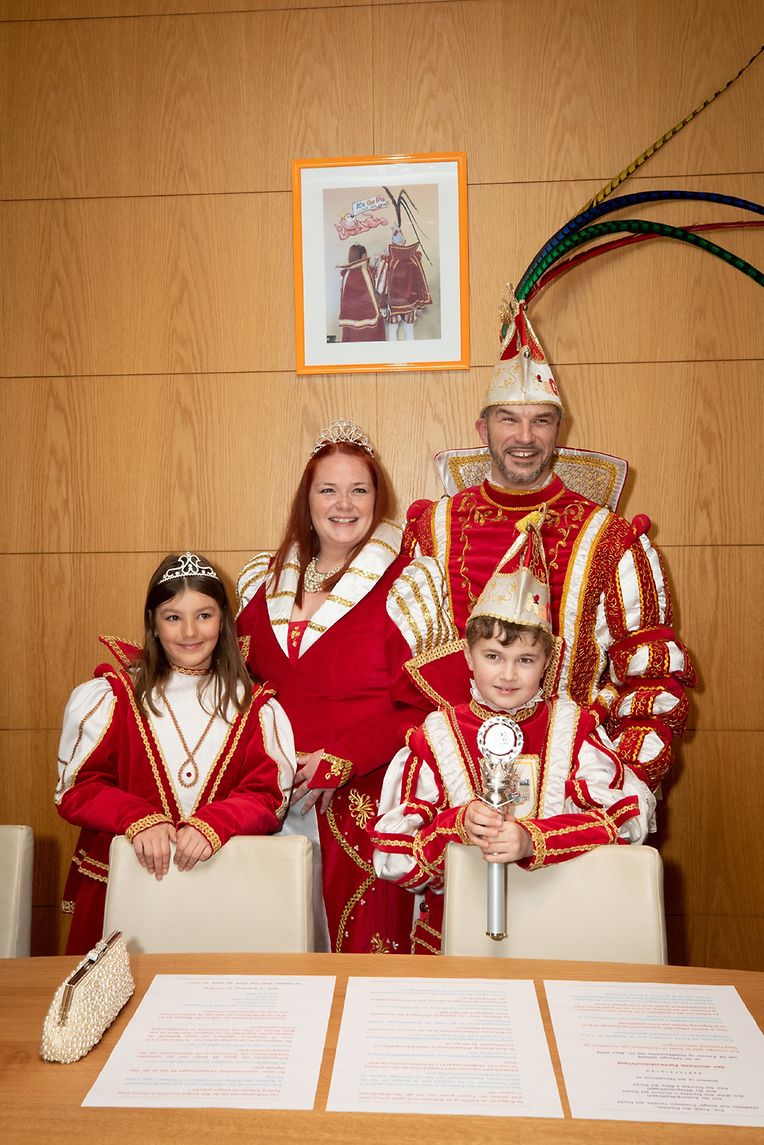 Karnevalsprinzenpaar Petingen  - Pétange -  - 28/02/2020 - photo: claude piscitelli