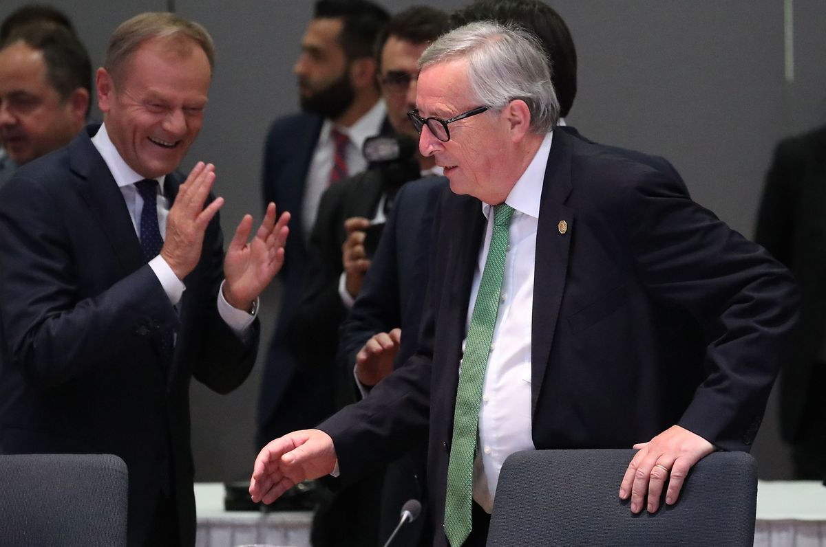 Donald Tusk und Jean-Claude Juncker scheiden im Herbst aus ihren Ämtern. 