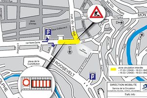 Des travaux de réfection de la chaussée vont avoir lieu du 17 au 19 mars dans la rue Notre-Dame à Luxembourg-ville. Attention, la circulation va être adaptée.