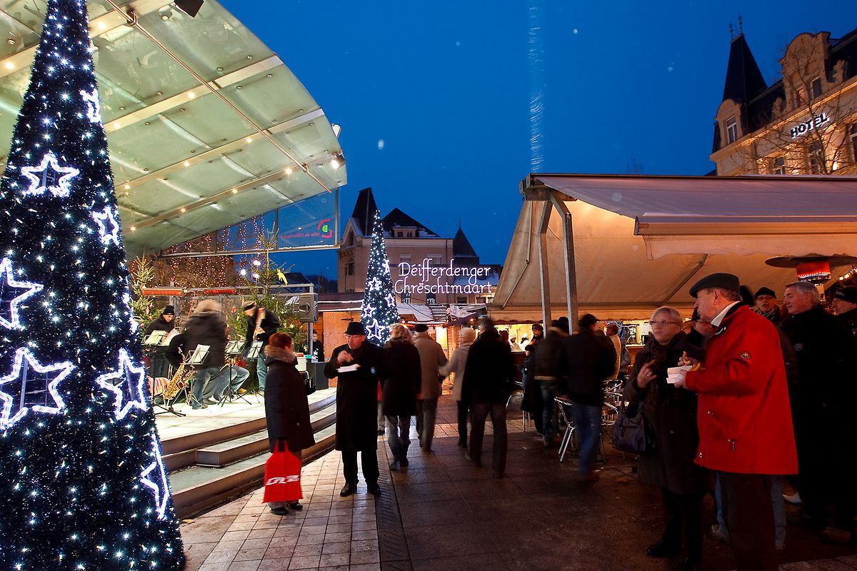 Noël à Differdange : le marché de Noël est ouvert jusqu'au 22 décembre inclus. 
