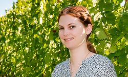 Rieslingkönigin Fabienne Demuth/ Portrait/ Wormeldange/ 10.09.2019/ Foto : Caroline Martin