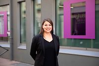 Agence BIL, Rue de la Gare, Echternach. Rebranding Campaign. Photo: Steve Eastwood