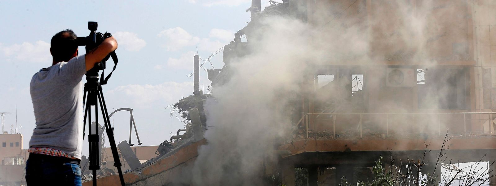 Drei Ziele waren am Samstag angegriffen worden.