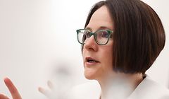 02.02.2022 Yuriko Backes , Finanzminister , Finanzministerin , Portät , interview  Foto : Marc Wilwert / Luxemburger Wort