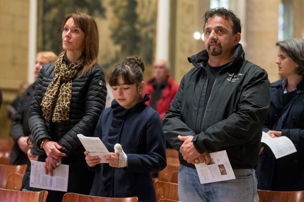 Abendmesse mit der italienischen Gemeinschaft