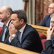 IPO , Chamber , Regierungserklärung Gambia II , Regierung DP-LSAP-Dei Greng , Diskussion Koalitionsabkommen  ,  Etienne Schneider , Xavier Bettel , Felix Braz Foto:Guy Jallay/Luxemburger Wort