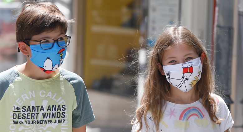 Wirtschaft, Lokales, Illustrationen, Masken, Covid 19, verschiedene Masken, Mode der Masken, Muster, Farbe,  Corona-Zeiten Foto: Anouk Antony/Luxemburger Wort