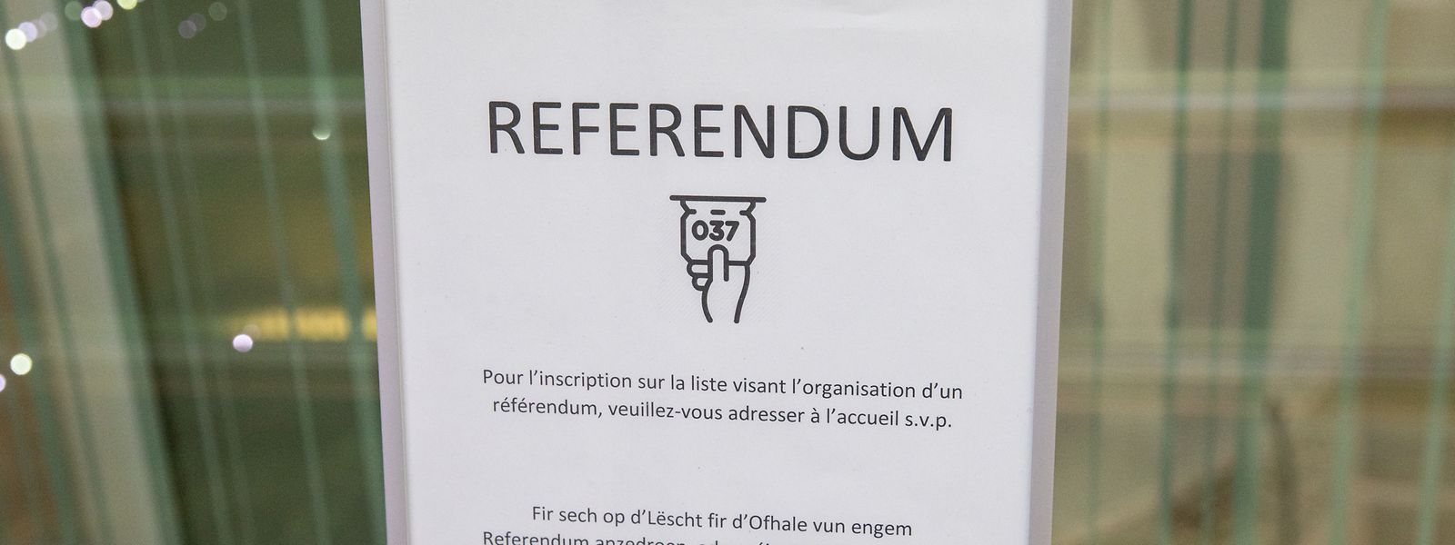 Les communes doivent faire savoir au plus tard le 22 février quand et où les listes seront ouvertes à la signature pour l'organisation d'un référendum.