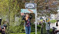 Action symbolique.de “ProVelo“ pour le pont cyclable / piétonnier Weimershof – Neudorf – Cents