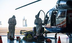 Die Luxembourg Air Rescue hat in der Nacht Patienten von Frankreich nach Hamburg gebracht.
