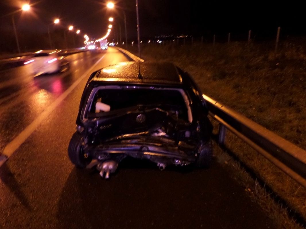 L'accident survenu sur l'A4 à 5h30 samedi