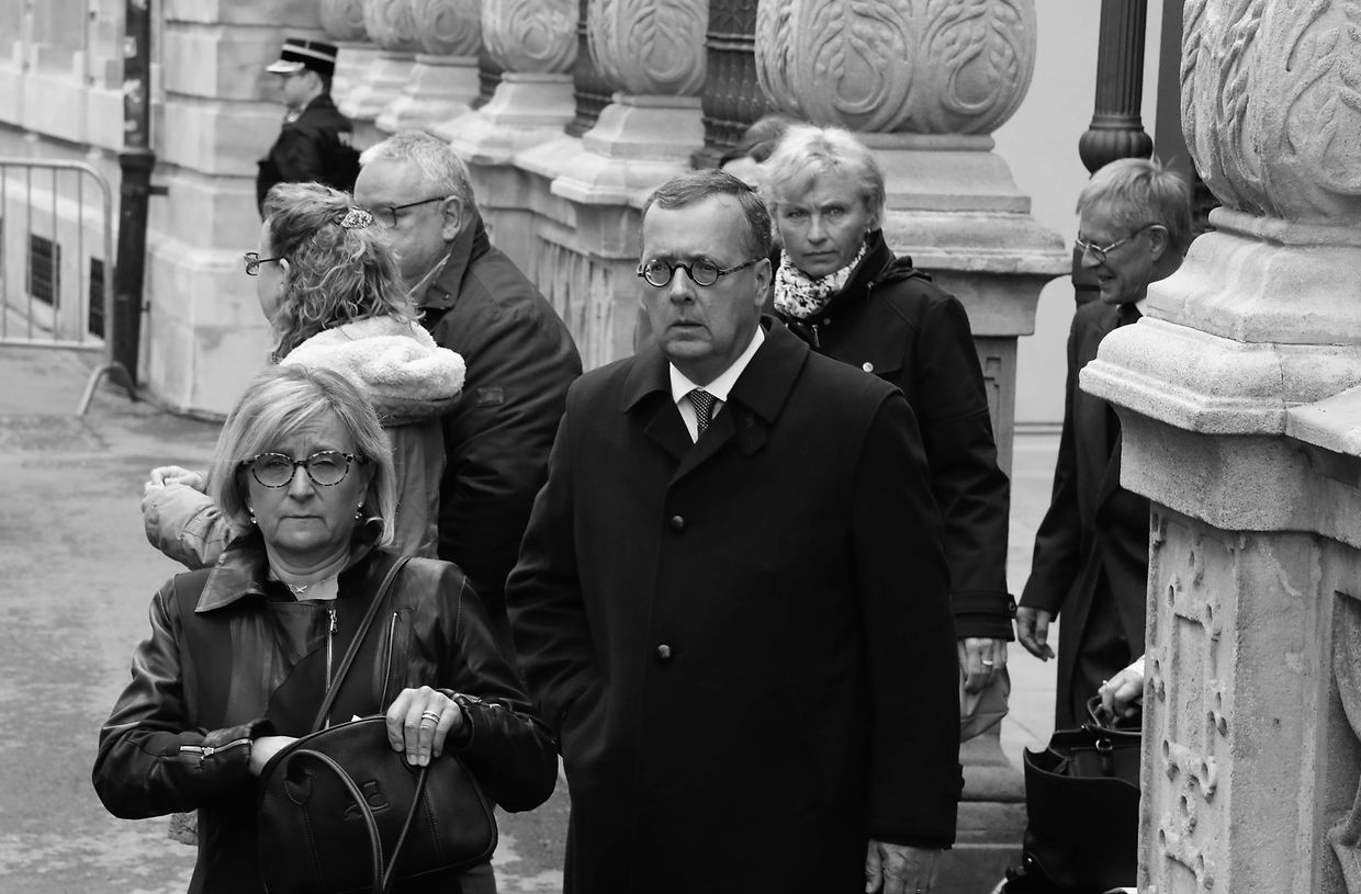 Lokales, Online, Kathedrale, Staatsbegräbnis Großherzog Jean, funérailles Grand-Duc Jean, Eingang Kathedrale,