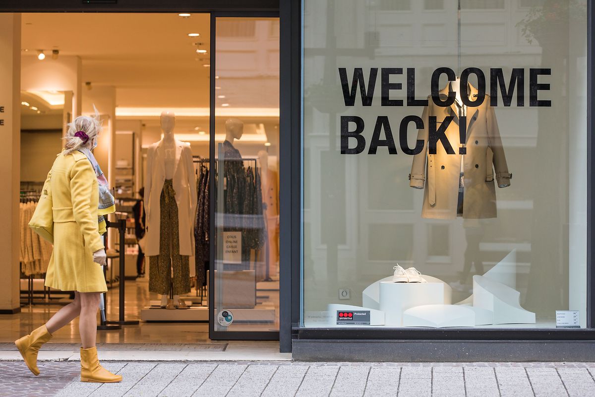 Welcome Back! heißt es im Einzelhandel. Die große Kauflust hat sich aber noch nicht eingestellt.