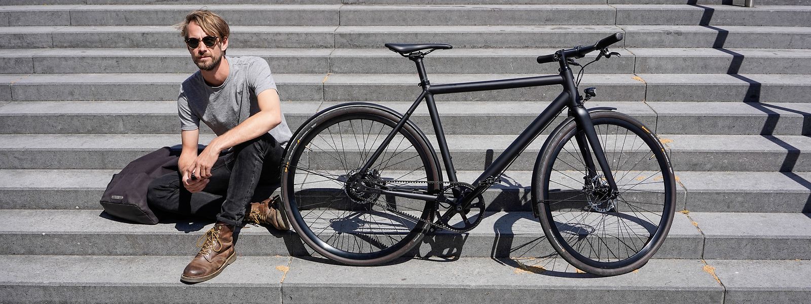 Das Urbanbike Curt aus dem Hause Ampler sieht schick aus und wiegt gerade einmal 13,5 Kilogramm.