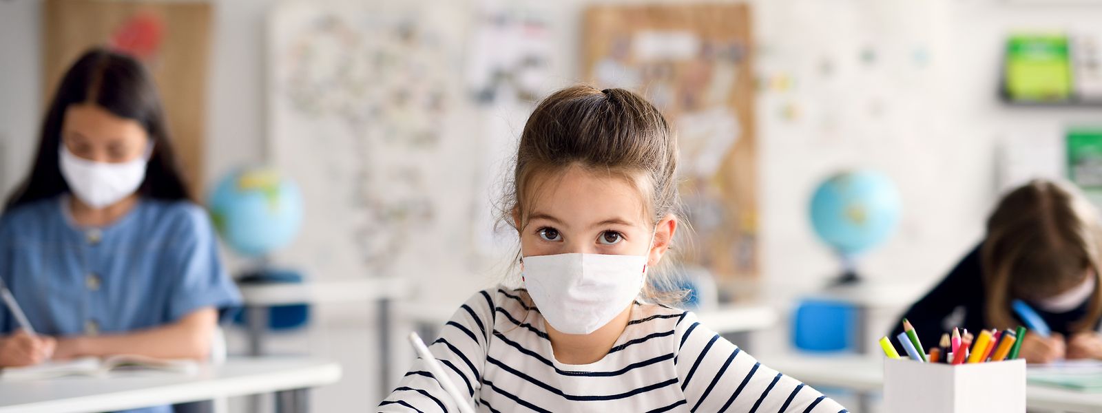 Eine allgemeine Maskenpflicht in den Klassenräumen wird es trotz steigender Infektionszahlen nicht geben.