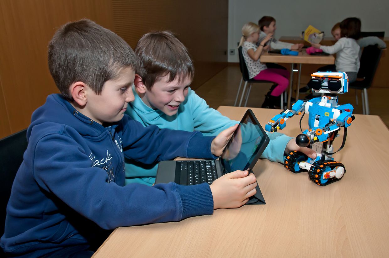 Gemeng Mamer: Schoulcampus um Kinneksbond. Ipads fir d'Schoulkanner (Foto: Alain Piron)