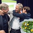 Henri Kox wurde vom Kongress mit 97,4 Prozent der Stimmen bestätigt.