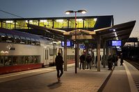 18.1. Gare Howald / Gare und Fussgängerweg Foto:Guy Jallay