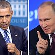 Selbst wenige Tage vor dem Ende seiner Präsidentschaft scheut Obama nicht die Konfrontation mit dem russischen Präsidenten Putin. 