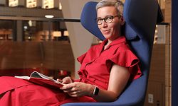 Politik, Sommerinterview Sam Tanson, Ministerin für Kultur und Wohnungsbau, Nationalbibliothek Kirchberg, Foto: Guy Wolff/Luxemburger Wort