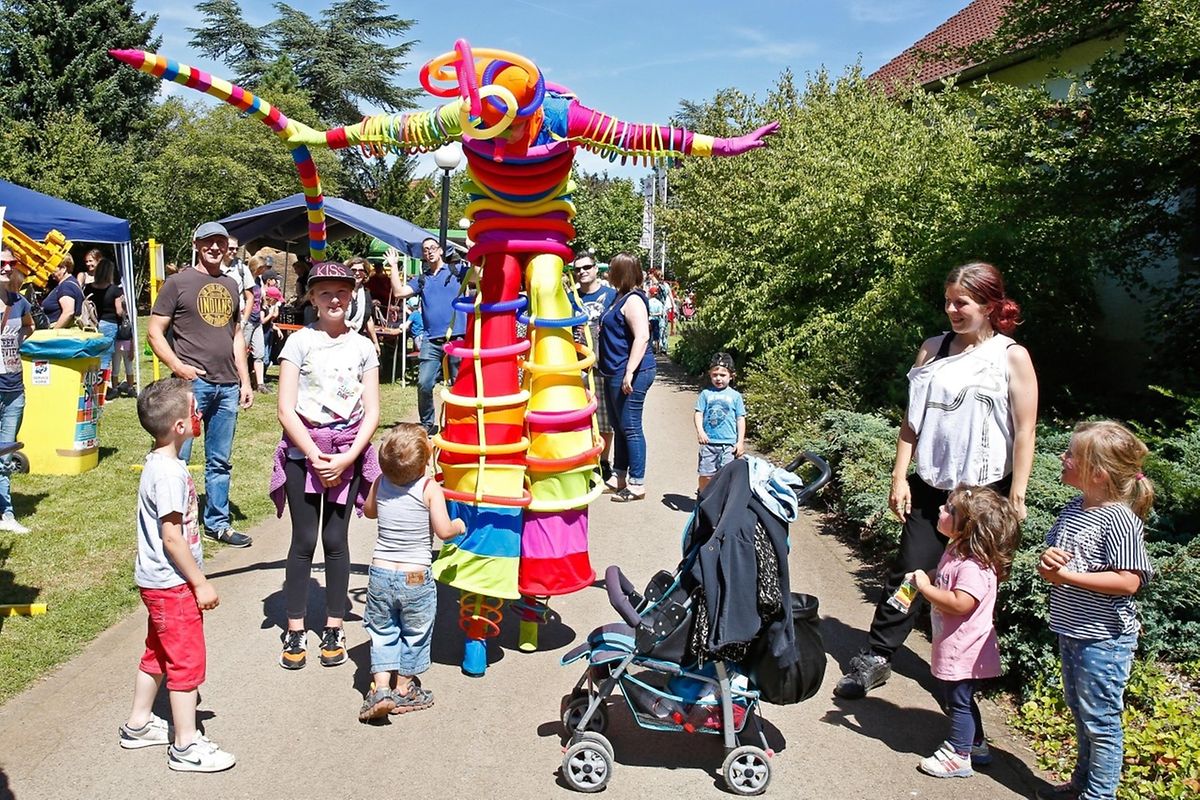 Sonnenschein und angenehme Temperaturen bildeten den Rahmen des Kids Day 2016.
