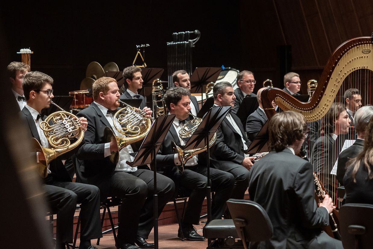 Luxembourg Wind Orchestra - LWO - "Hope" - Luxembourg - Ville - Philharmonie - 12/03/2022 - photo: claude piscitelliLuxembourg Wind Orchestra - LWO - "Hope" - Luxembourg - Ville - Philharmonie - 12/03/2022 - photo: claude piscitelli
Luxembourg Wind Orchestra
Philippe Noesen direction
Zala Kravos piano
Maurice Clement orgue