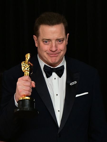 Actor Brendan Fraser won the Academy Award for Best Leading Actor for his role in 'The Whale'.