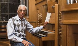 MIM - Organist Paul Lux aus Monnerich, Paul Lux, photo : Caroline Martin