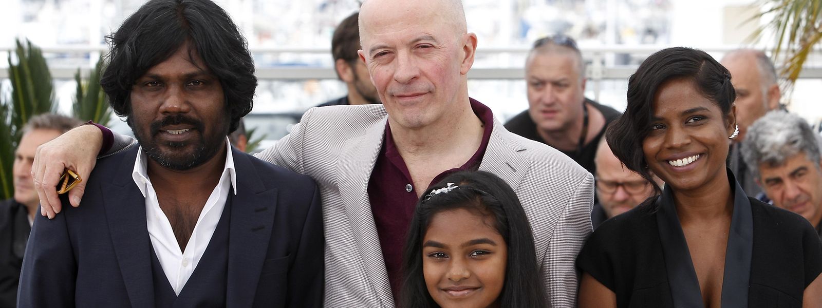 O senhor Dheepan e a família foram a Cannes