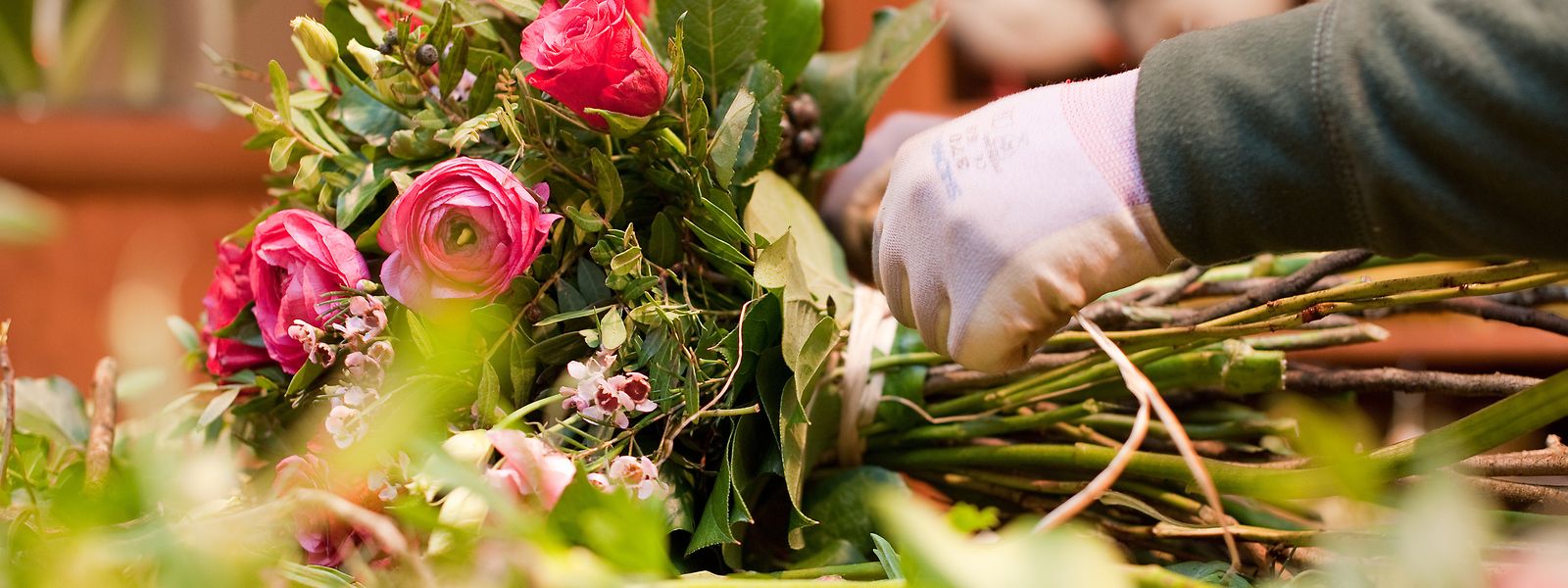 Bei Pflanzen und Blumen stiegen die Preise im Februar wegen des Valentinstags um 7,9 Prozent. 
