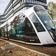 Tram Testfahrten, Kirchberg, Foto Lex Kleren