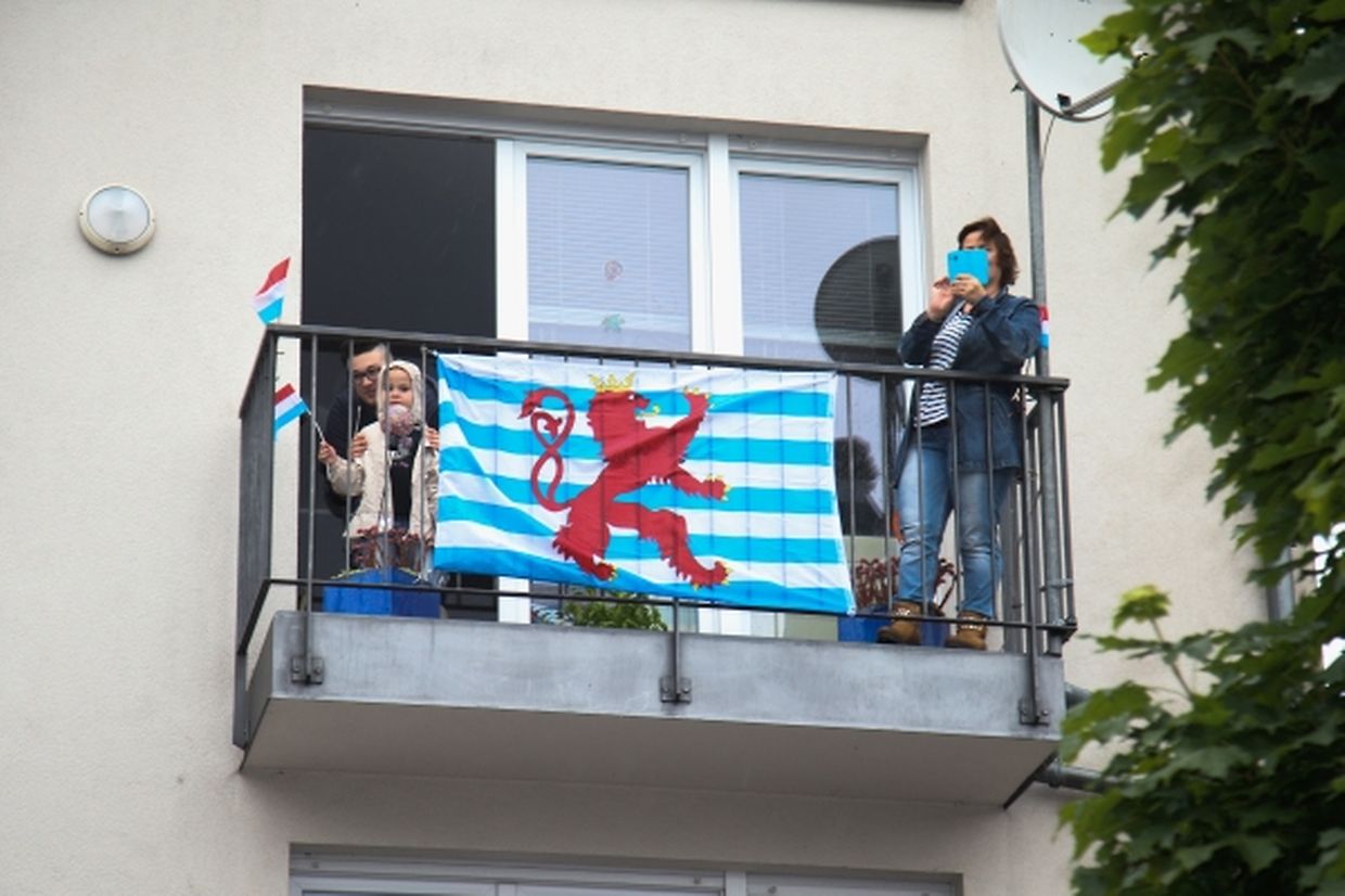 Das großherzogliche Paar in Bad Mondorf.