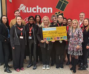 Action de solidarité Auchan 2024 pour des enfants d'Ethiopie