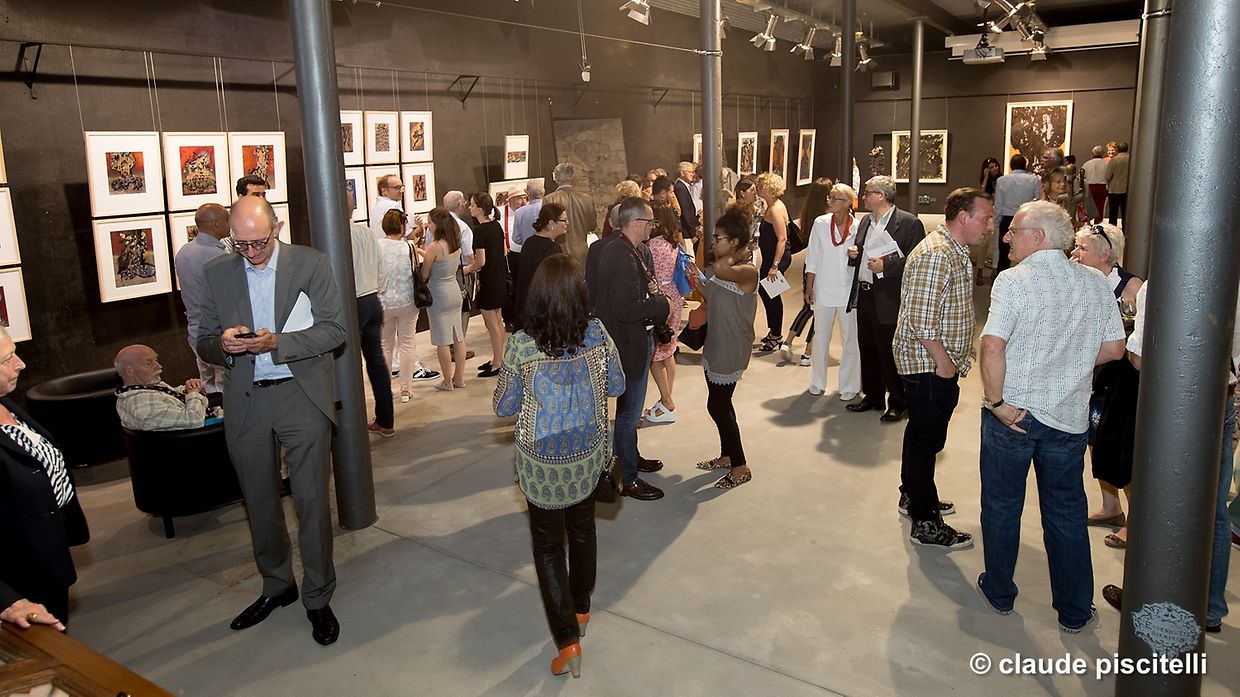 vernissage Expo "To day as well as yesterday" - Arthur Unger Espace H2O - Differdange - 15.06.2017 © claude piscitelli