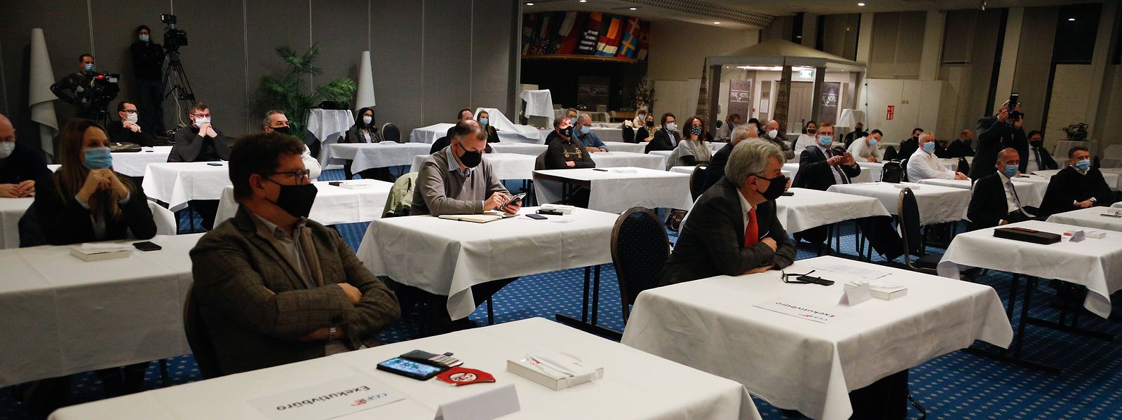 Zwischen 40 und 50 Vertreter diverser CGFP-Unterorganisationen hatten sich zur Conférence des comités eingefunden. Einstimmig verabschiedeten sie zwei von der Confédération générale vorgelegte Resolutionen.