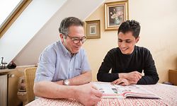 M. Aryahee - Flüchtling - Photo : Pierre Matgé