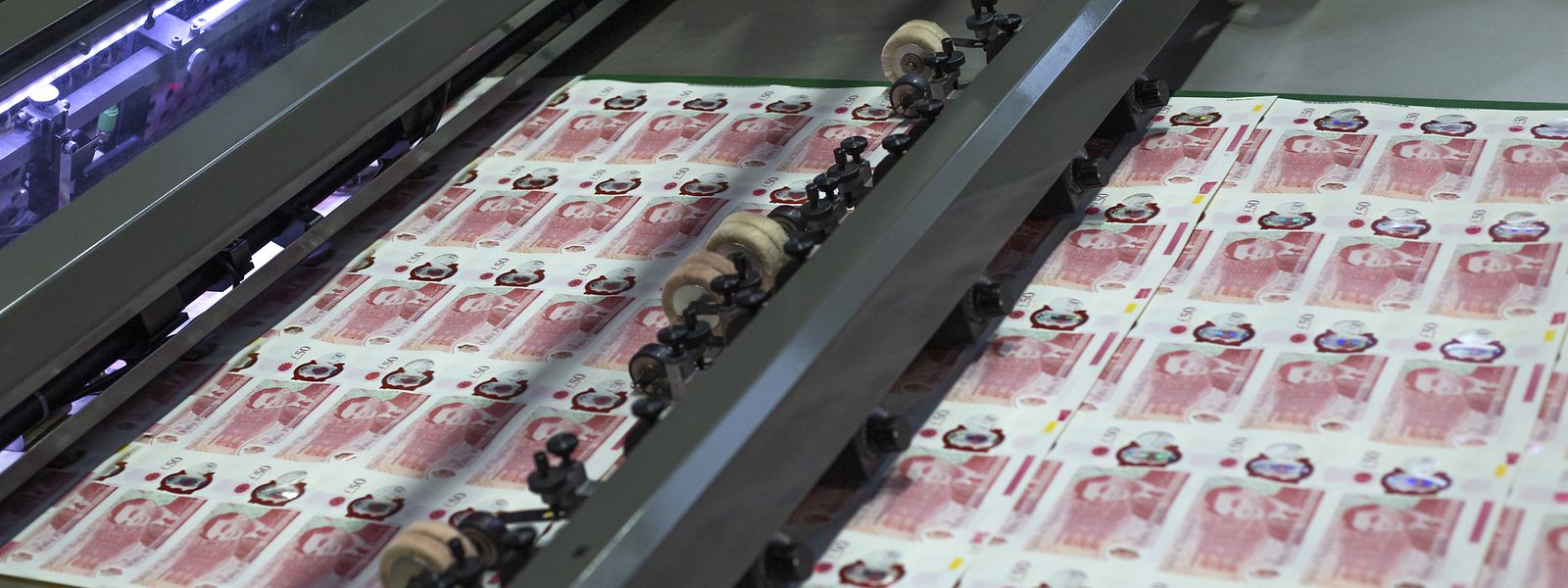 Die britische Notenbank hat am Donnerstag ihre neue 50-Pfund-Note vorgestellt.