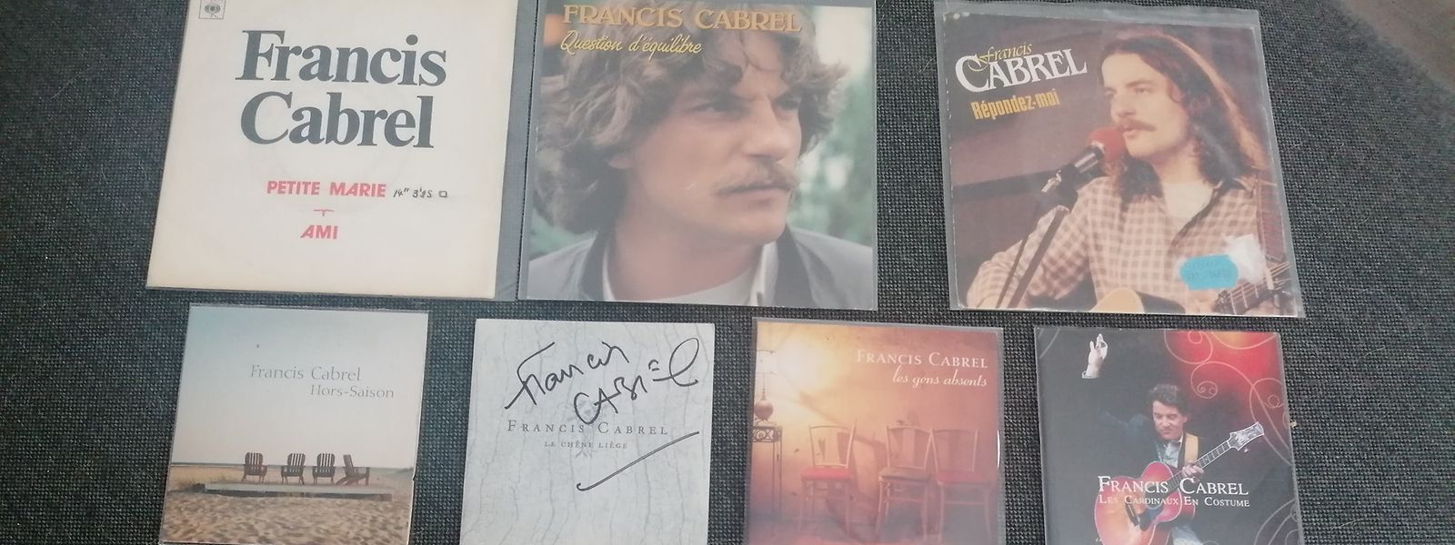 Vinyles, 45 tours, CD: la collection de François est impressionnante 
