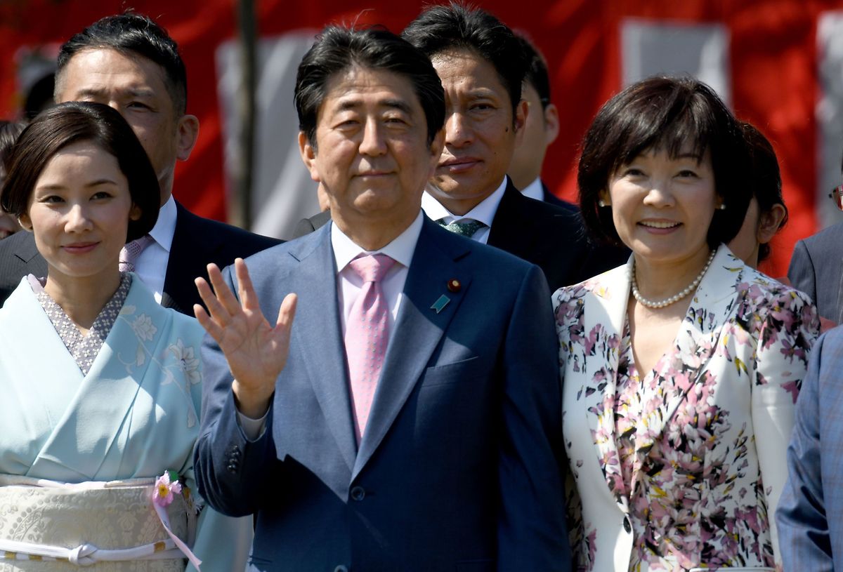 O primeiro-ministro japonês, Shinzo Abe.