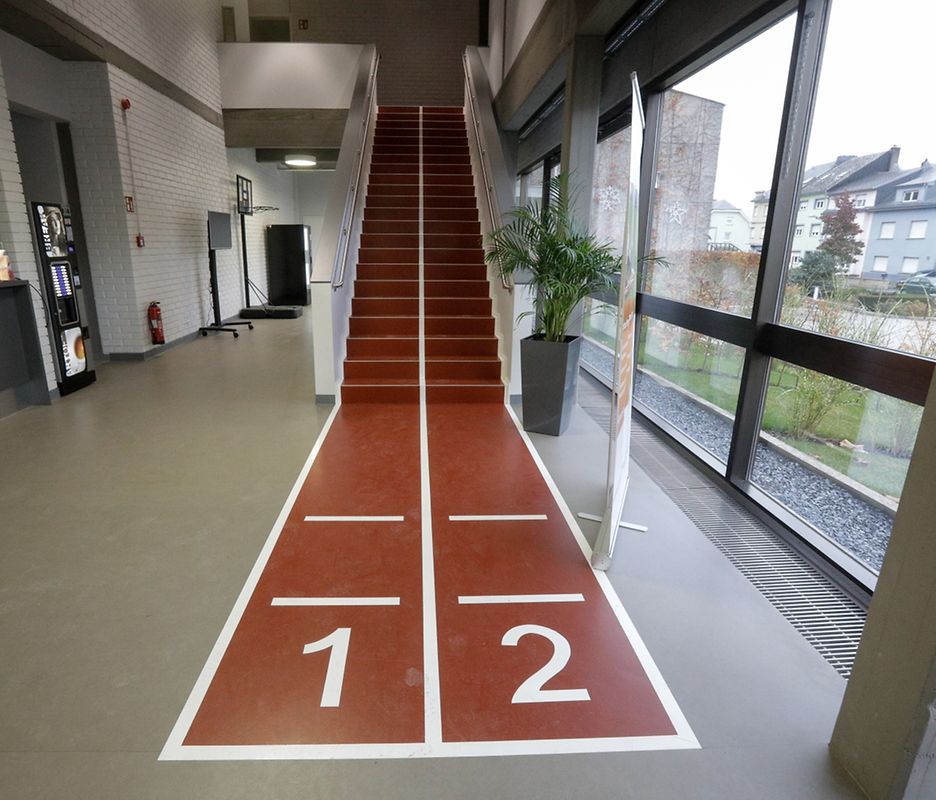 Ein Rundgang durch die neue Lunex-Universität, am Tag vor der offiziellen Eröffnung.