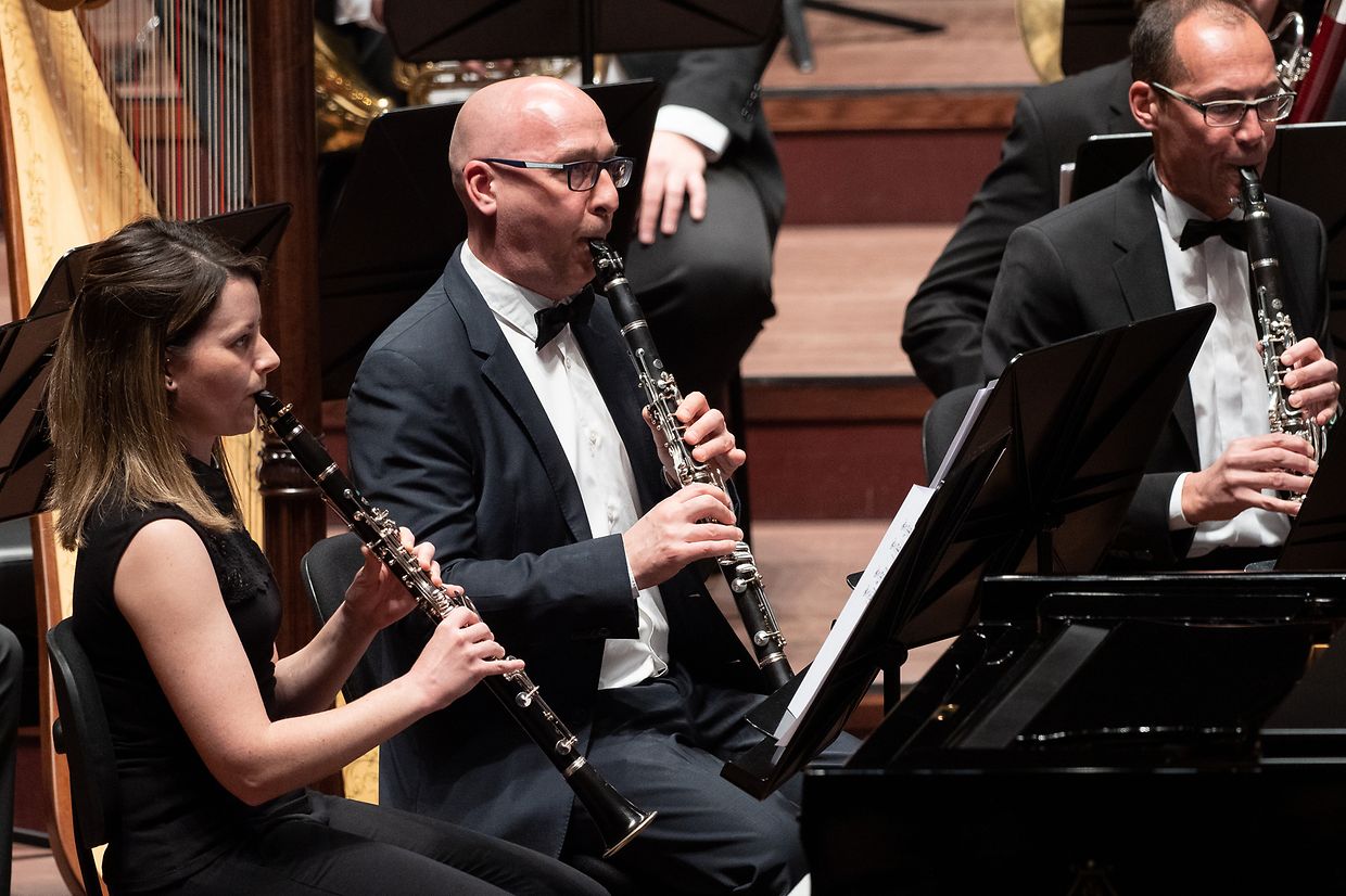 Luxembourg Wind Orchestra - LWO - "Hope" - Luxembourg - Ville - Philharmonie - 12/03/2022 - photo: claude piscitelliLuxembourg Wind Orchestra - LWO - "Hope" - Luxembourg - Ville - Philharmonie - 12/03/2022 - photo: claude piscitelli
Luxembourg Wind Orchestra
Philippe Noesen direction
Zala Kravos piano
Maurice Clement orgue