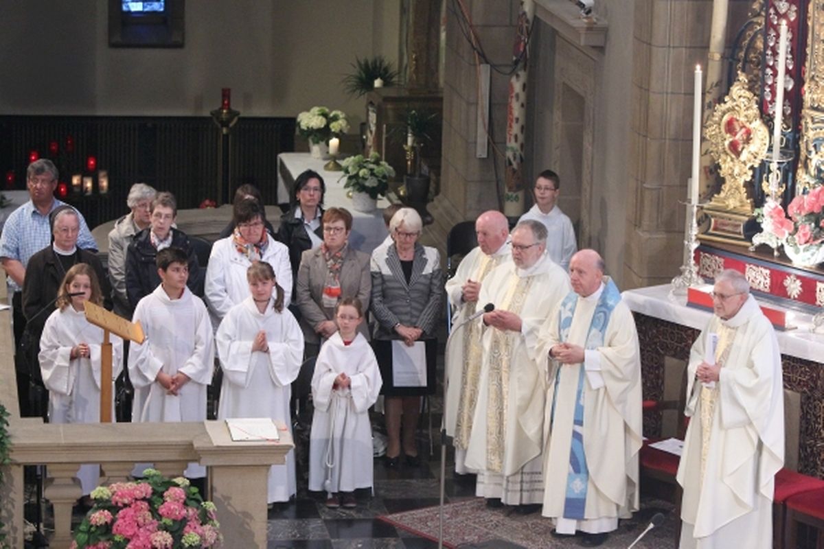 Messe für das Dekanat Clef mit den Pfarrverbände "Clief", "Ëlwen-Wäiswampech" und "Wëntger".