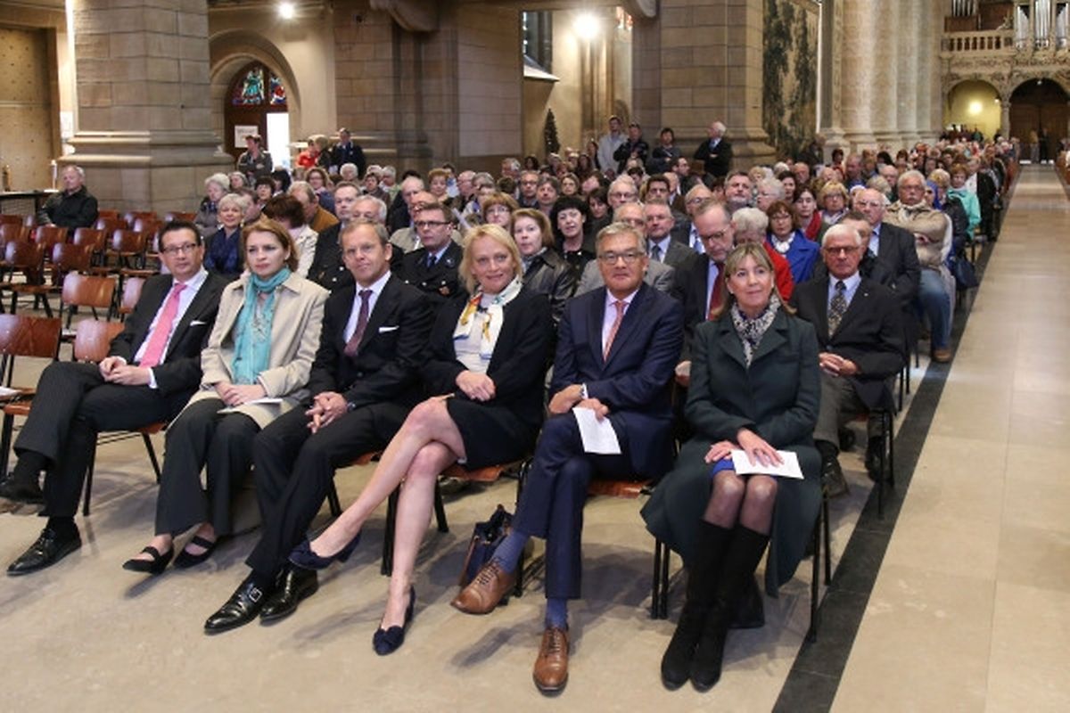 Messe pour le Conseil Municipal et les habitants de la ville de Luxembourg.