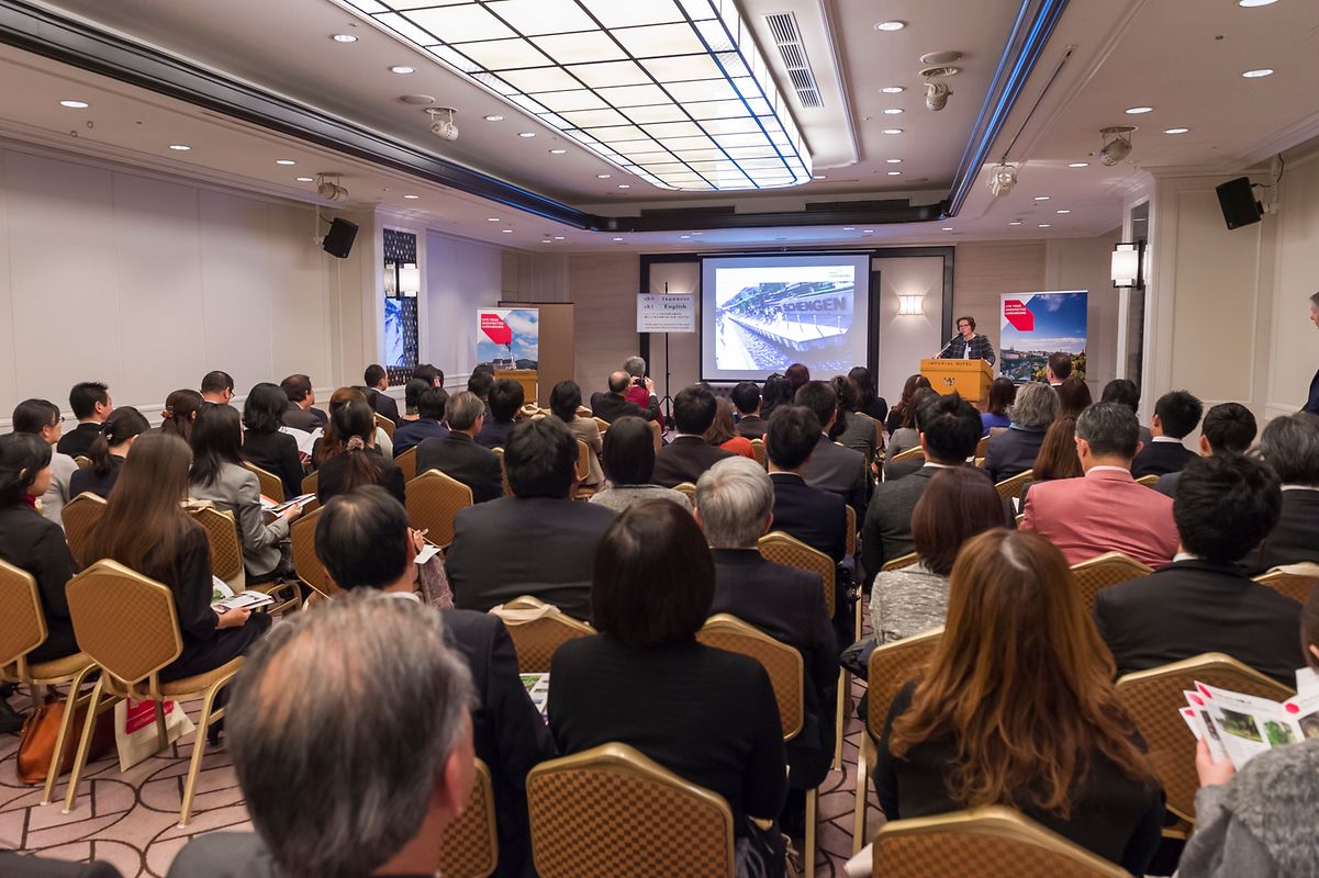 Luxemburgisch-japanisches Business Forum im Hotel Imperial.