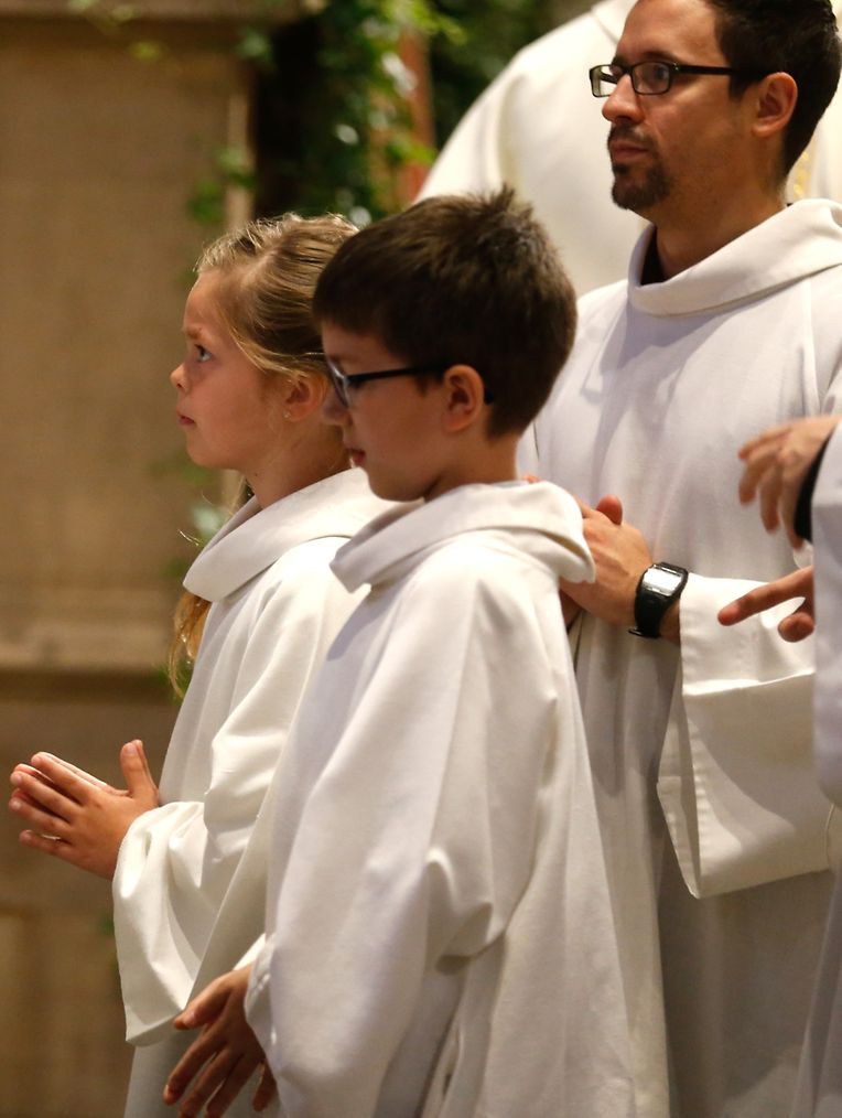 Oktave - Messe für die neue Pfarrei:  Dikrich Le Bon Pasteur  Luxembourg, le 18 Mai 2017. Photo: Chris Karaba