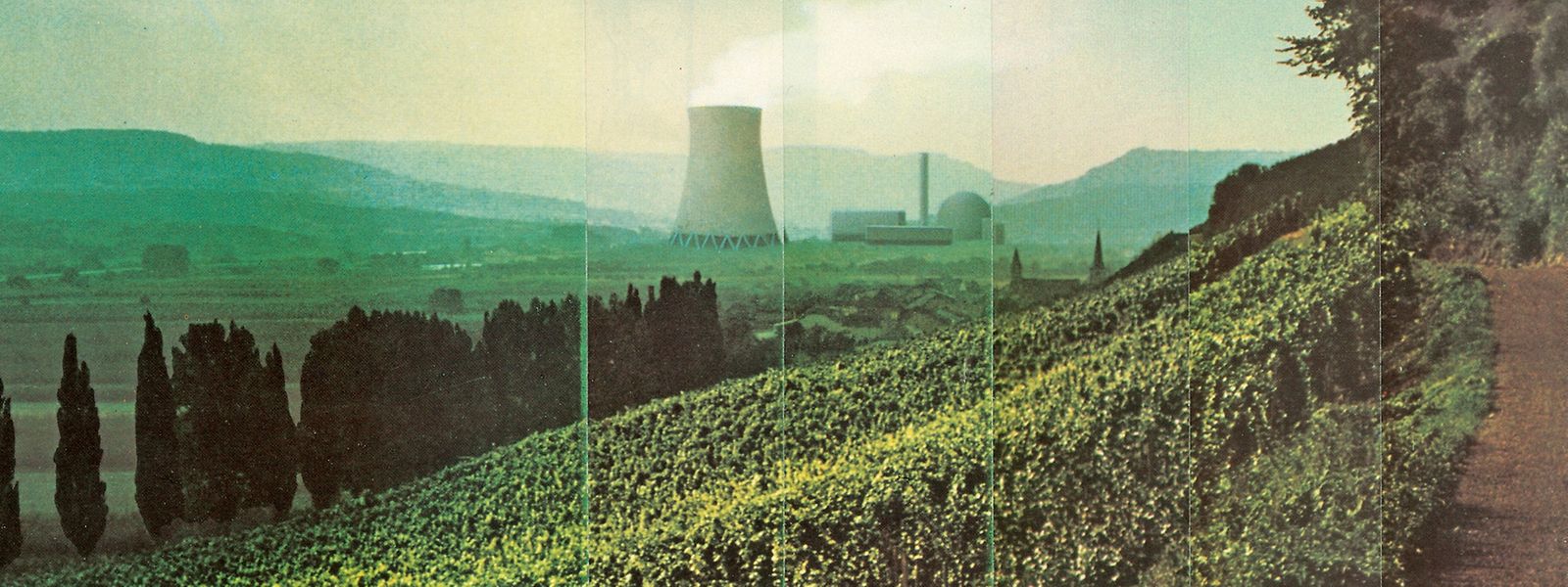 So schön kann Kernkraft sein: Die Titelseite der staatlichen Werbebroschüre