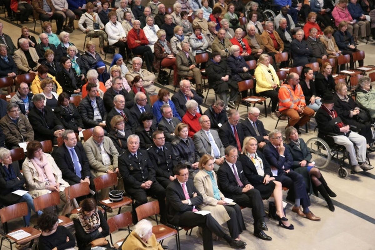 Messe pour le Conseil Municipal et les habitants de la ville de Luxembourg.