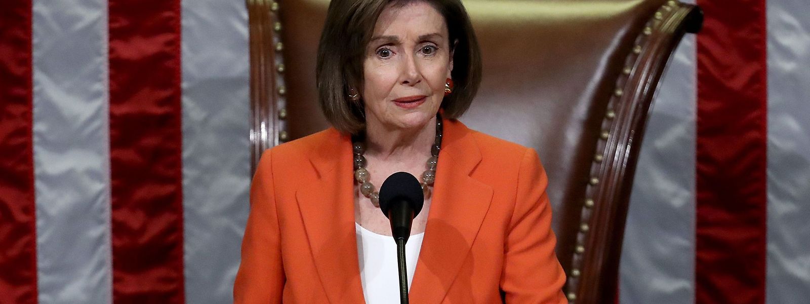 Die Vorsitzende des US-Abgeordnetenhauses, Nancy Pelosi.