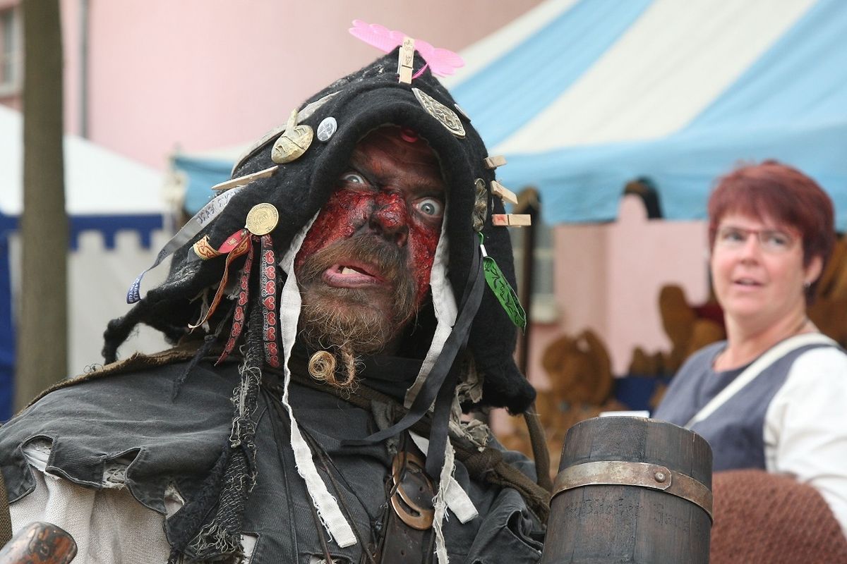 Eindrücke vom Mittelalterfest in Düdelingen.